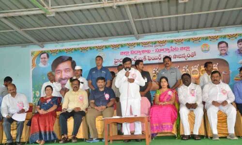 Book fairs being organised in 100 schools in Suryapet district in Suryapet