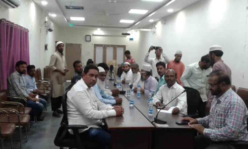 Animal sacrifice is crime: Collector Rajiv Gandhi Hanumanthu