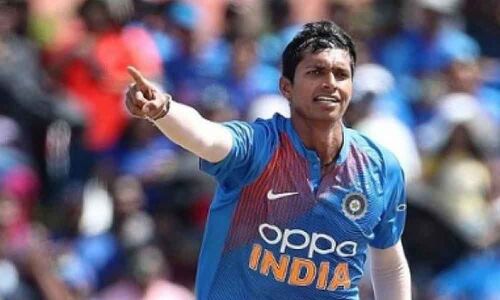 Navdeep Saini found guilty of breaching code of conduct