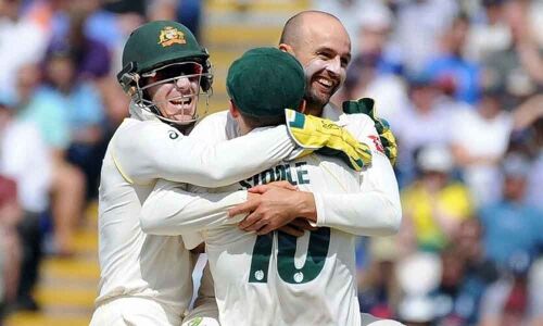 England succumb to Lyons attack in Ashes opener