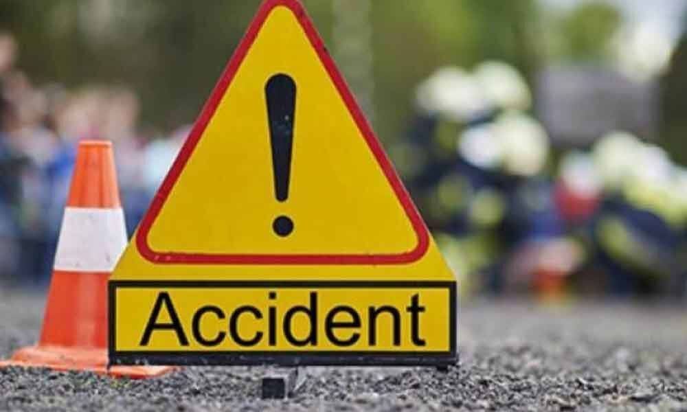 Minor paper boy died in a road accident in Nallakunta PS limits