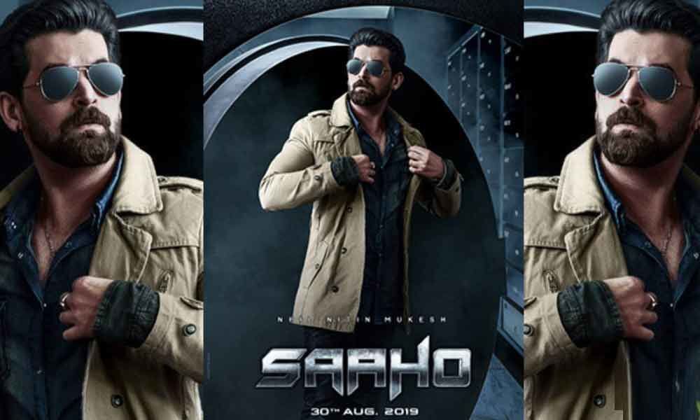Character Poster of Saaho: Neil Nitin Mukesh as Jai