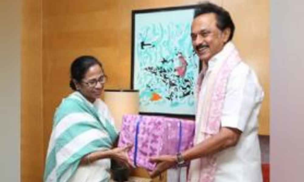 Mamata Banerjee meets MK Stalin in Chennai