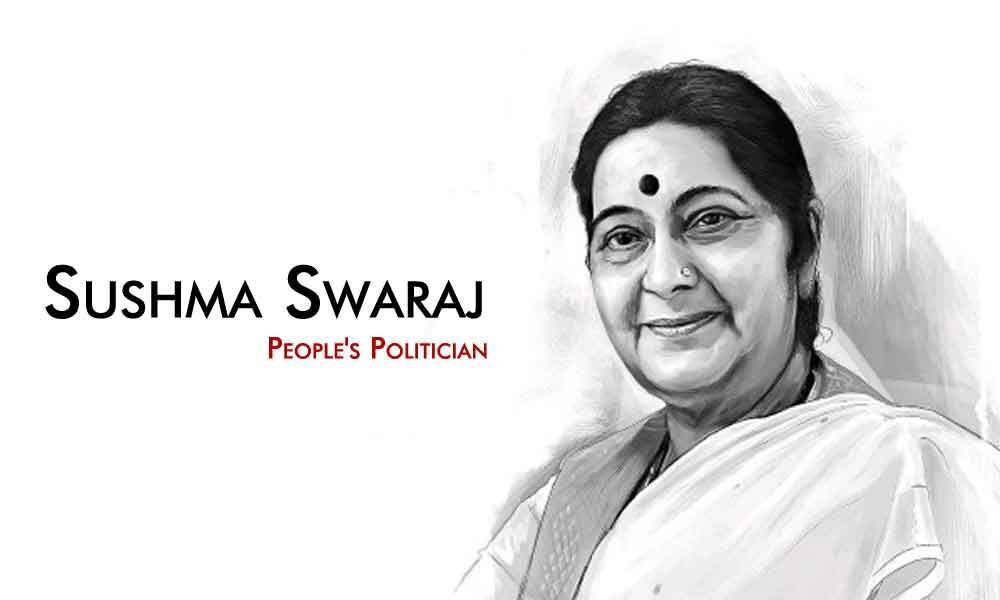 Sushma Swaraj: A peoples politician