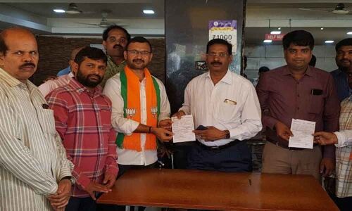 BJP holds door-to-door membership drive