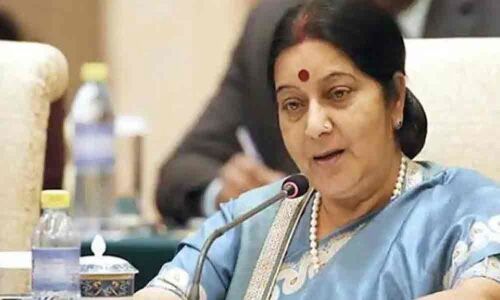 Sushma Swarajs last tweet hours before she passed away
