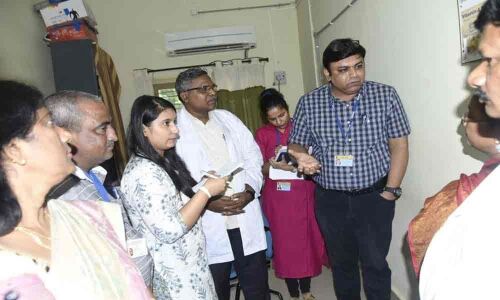 NCRPC technical team visits hostels, General Hospital  in Vizianagaram