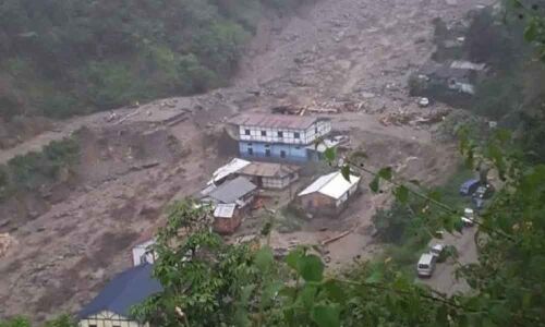 Cloudburst damages 5 bridges