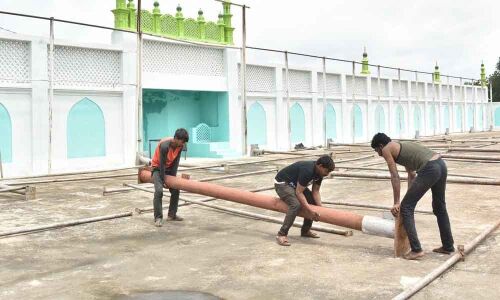 Miralam Eidgah all set for Bakrid celebrations