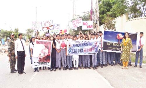 Hiroshima Day held at APS Golconda