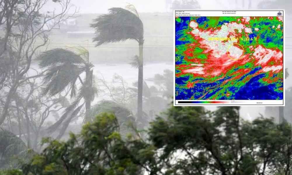 Depression forms on Bay of Bengal, rainfall likely in AP & TS