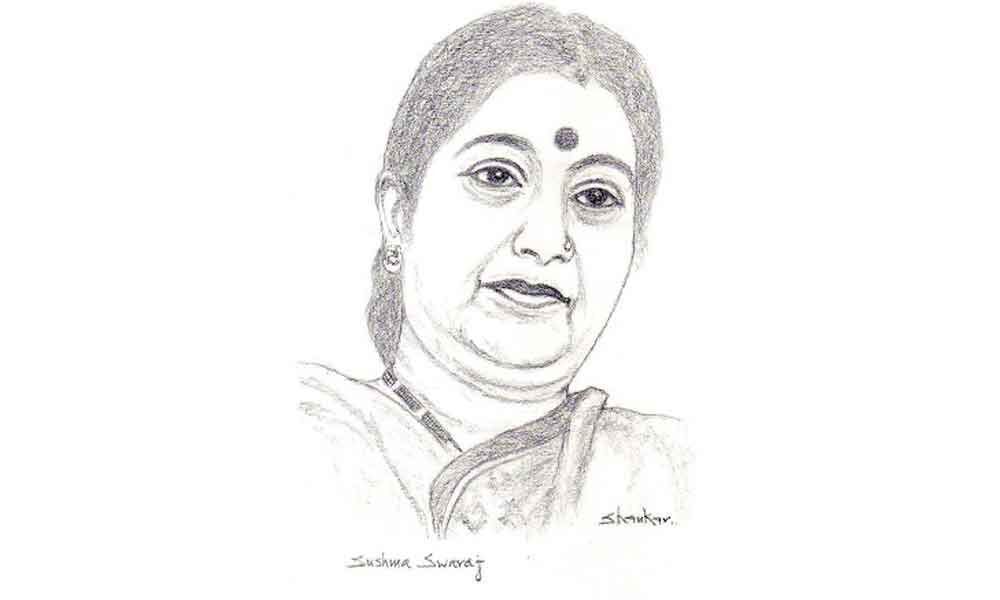 Sushma Swaraj, Chinnamma of Telangana people