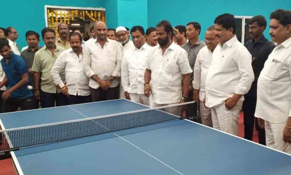 Hyderabad: Table Tennis Academy inaugurated