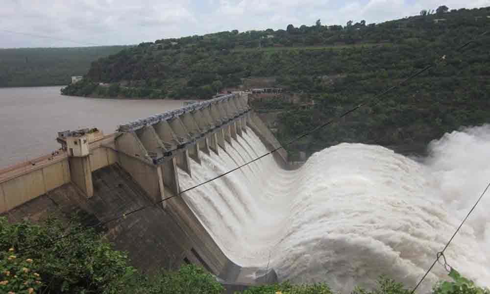 Heavy inflows increase output at Srisailam Power Station
