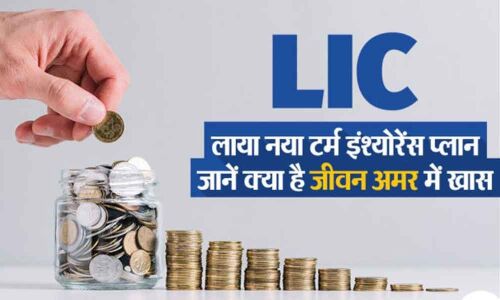 LIC new term plan Jeevan Amar