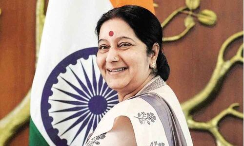 Sachin Tendulkar, Virat Kohli condole demise of Sushma Swaraj; see tweets