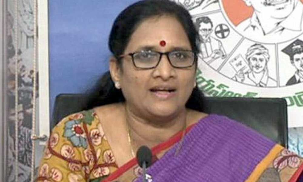 Vasireddy Padma appointed as AP women commission chairperson