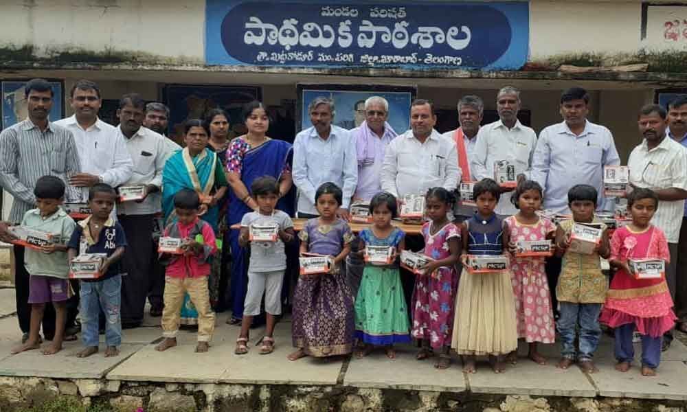 Shoes distributed to govt primary school students