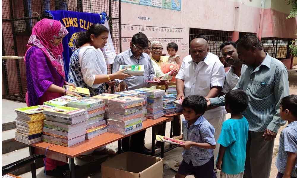 Lions Club gesture to poor students