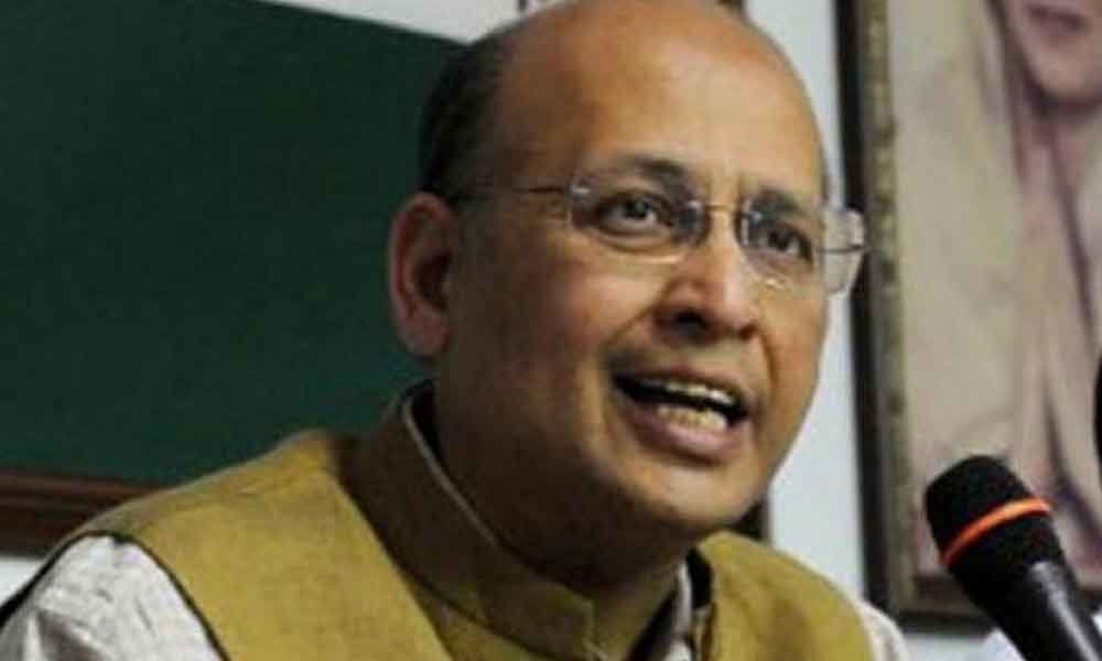 Slightest delay not an option: Abhishek Singhvi on appointment of new Congress chief