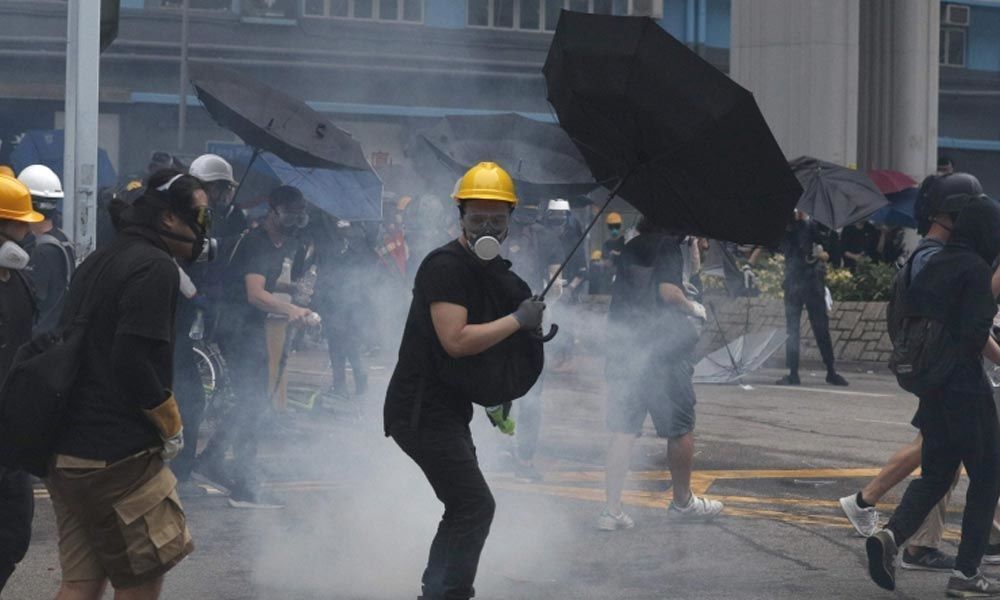 Hong Kong reassures visitors of safety as protests continue