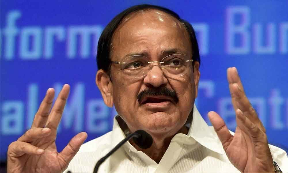 Venkaiah Naidu calls on parties to frame code of conduct for lawmakers