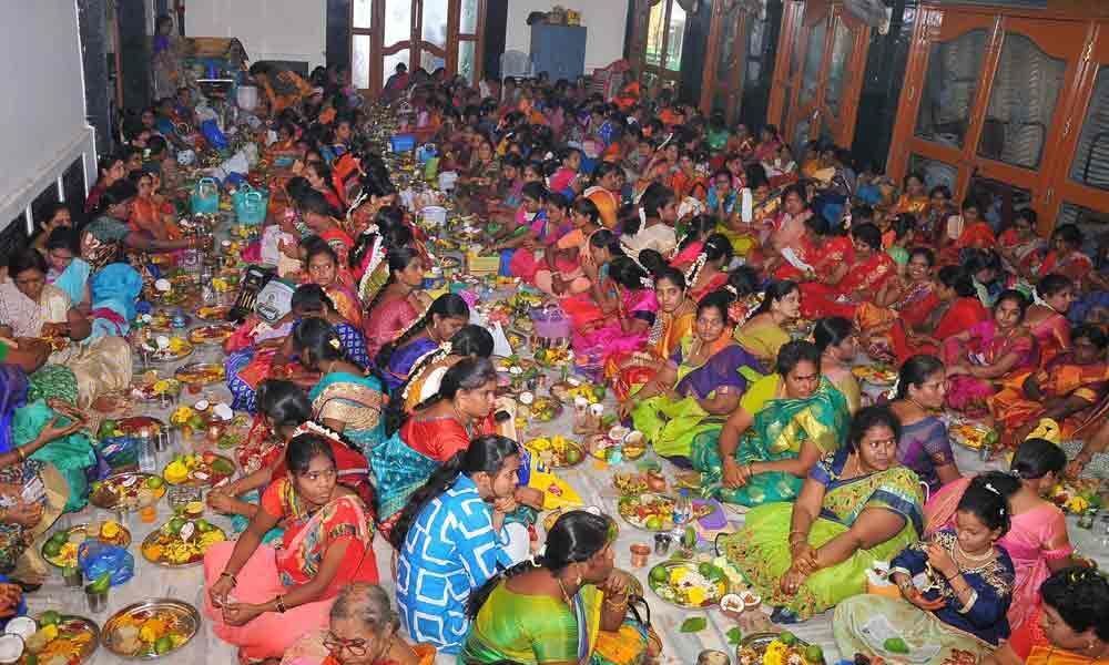 Special pujas performed to Goddess Sri Lakshmidevi