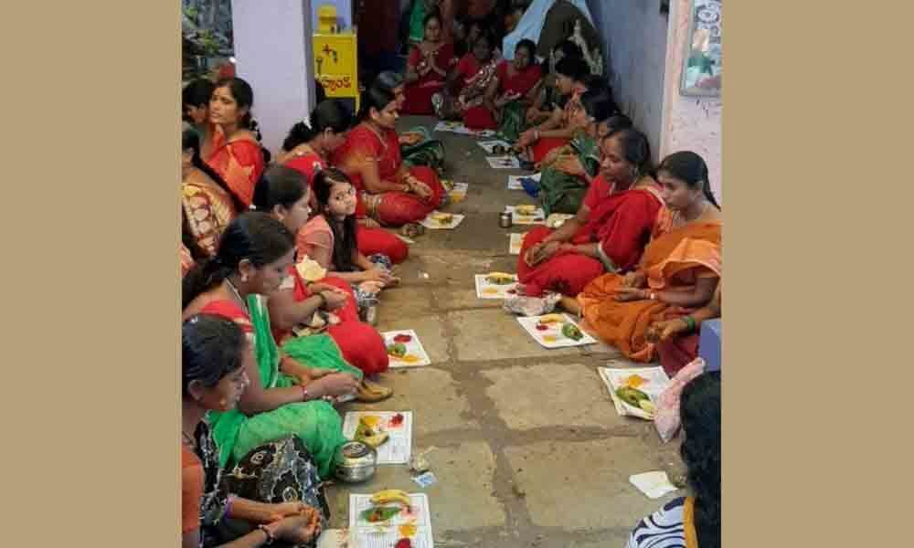 Mass Varalakshmi Vratham performed in Nizamabad