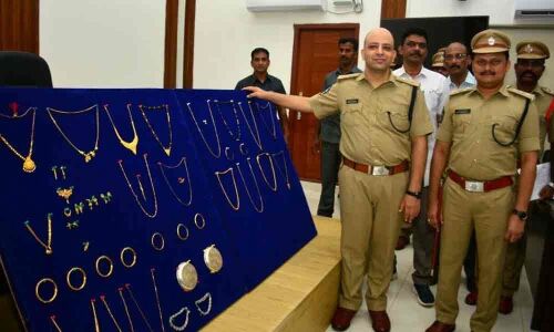 5 burglars held, property worth Rs 27 lakh seized