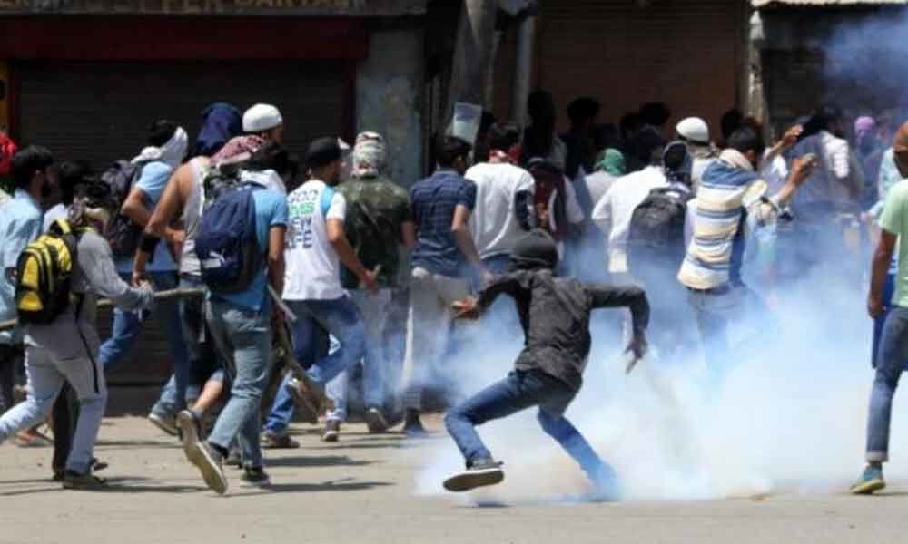 Thousands protest in Kashmir over new status, police use tear gas and pellets