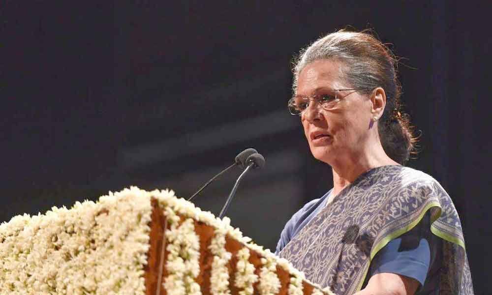 Sonia Gandhi named Interim Congress President