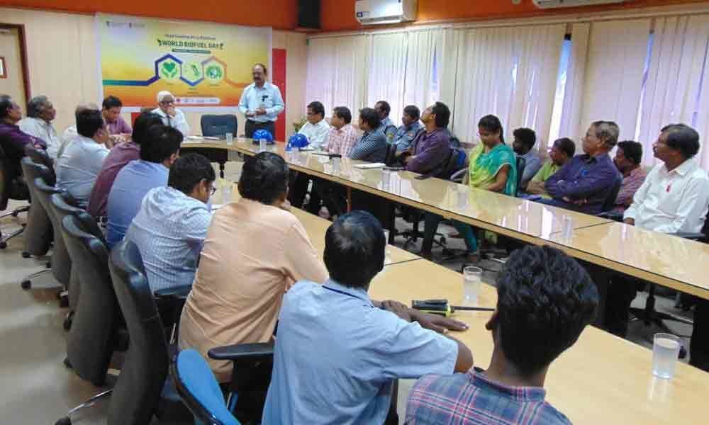 World Biofuel Day observed:B Ajaya Babu