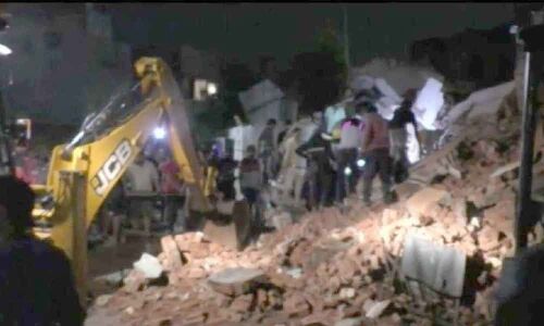 4 dead as three-story building collapses in Gujarats Nadiad
