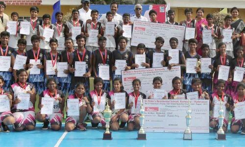 St Peters overall winners, sweep all four trophies