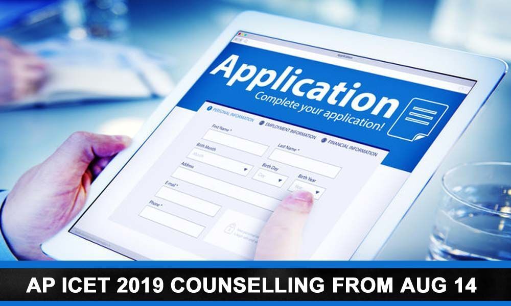AP ICET 2019 counselling from Aug 14