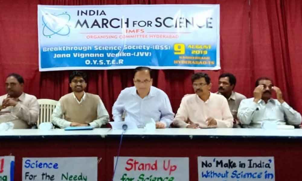 Extend support to research activities, pleads India March for Science