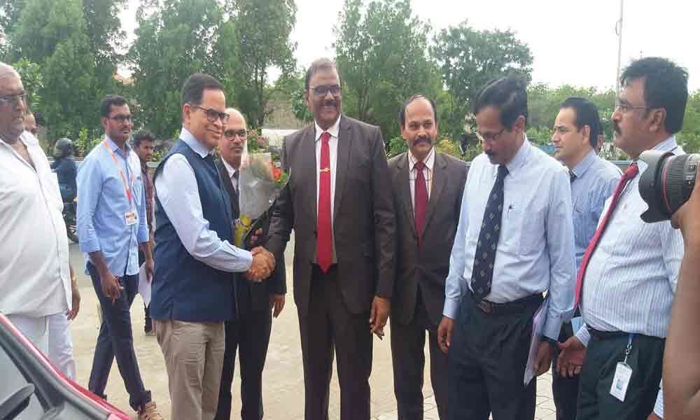 Syndicate Bank CEO launches softwares at APGB