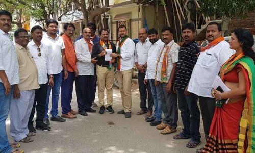 BJP leader takes up membership drive