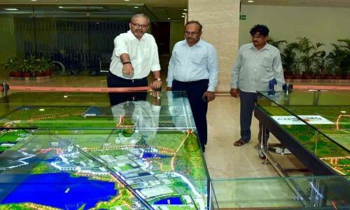 APG& B Corporation MD visits Sri City in Tirupati