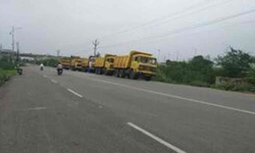 Sand mining goes unabated in Thungabhadra