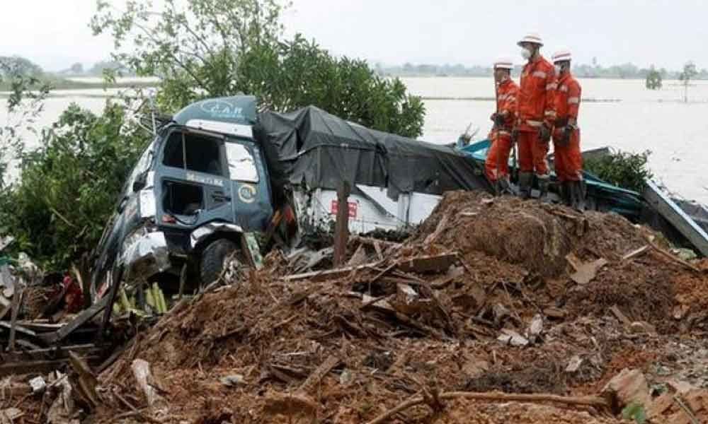 51 killed as monsoons trigger landslides in Myanmar