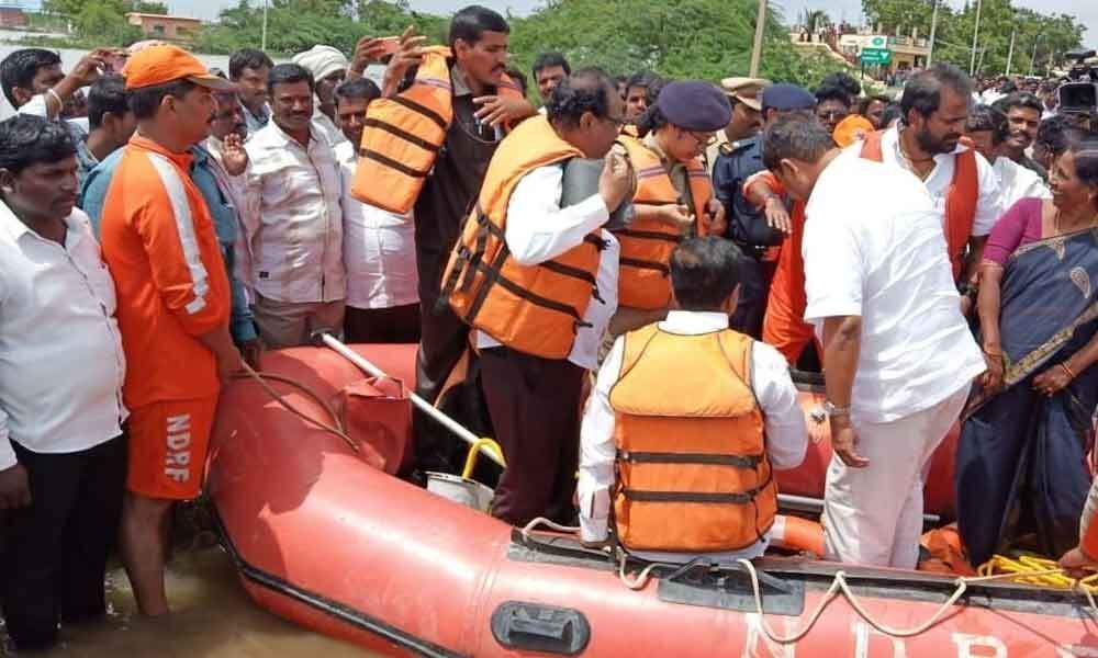 Floods wreak havoc in Mahbubnagar districts