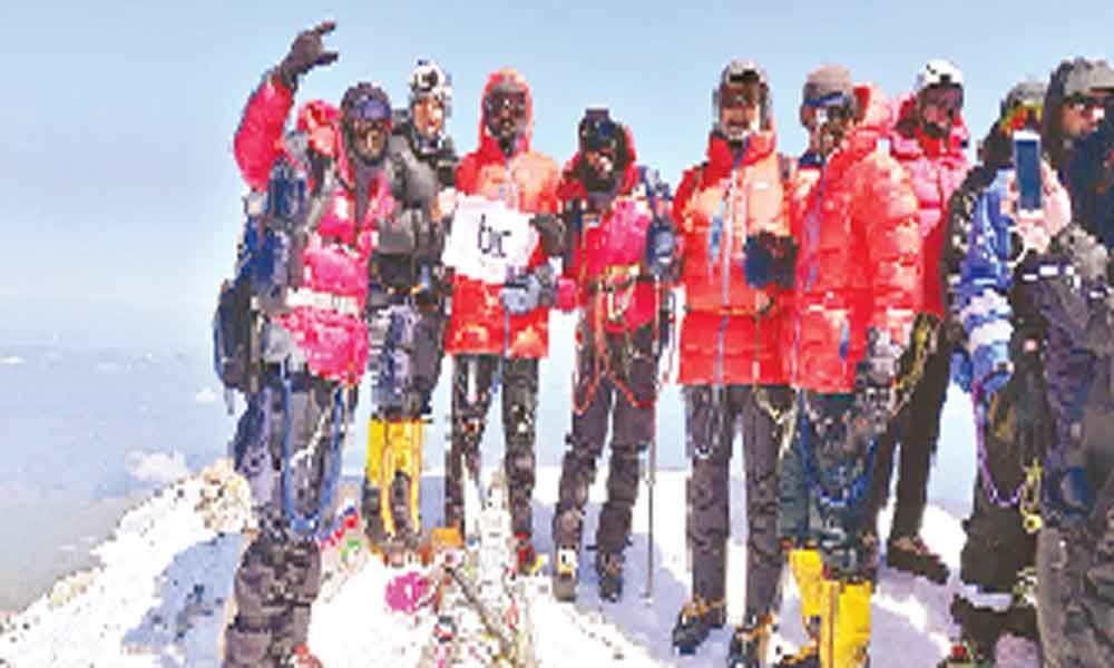 TS man becomes 1st triple amputee from India to scale Elbrus