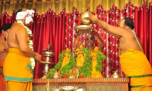 Pavithrotsavams, Ramakoti books immersion held in Bhadradri