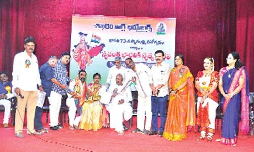 Seva Bharathi award presented to NGO