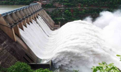 Pulichintala Project receives floodwater