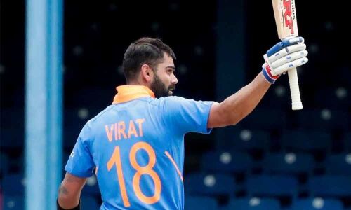 Skipper Kohli goes past captain Laras record in WI