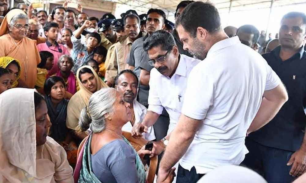 We are with you in this hour of crisis: Rahul promises Kerala all help to rebuild