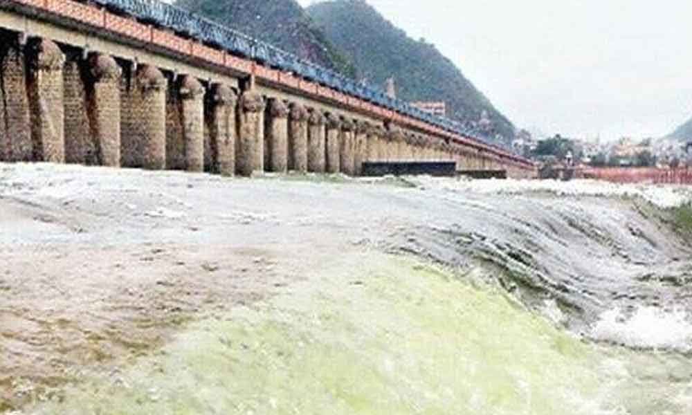 Prakasam barrage gates lifted