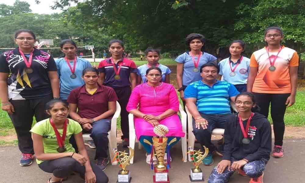 District athletes win overall championship in Vijayawada